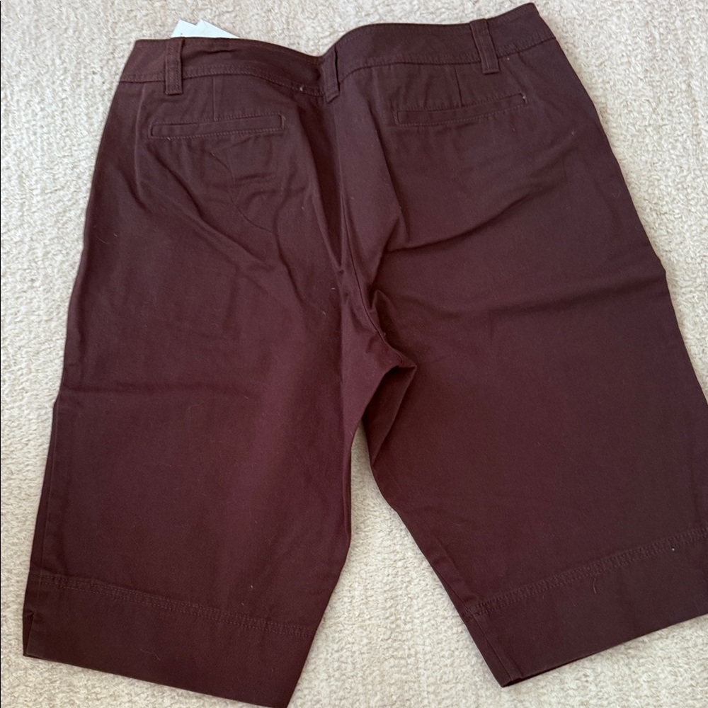 CAbi Women's Dark Brown Bermudas - Picture 4 of 4